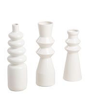 Set Of 3 Ceramic Vases | TJ Maxx