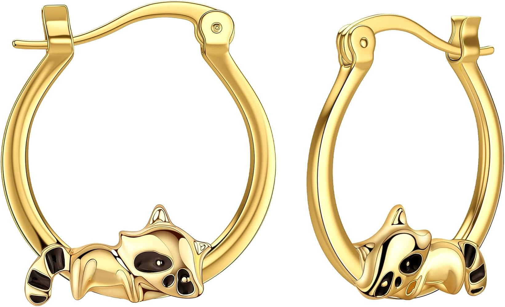 Plikin Butterfly Hoop Earrings 925 Silver Hoop Butterfly Earrings for Women Small Crystal Earring... | Amazon (US)