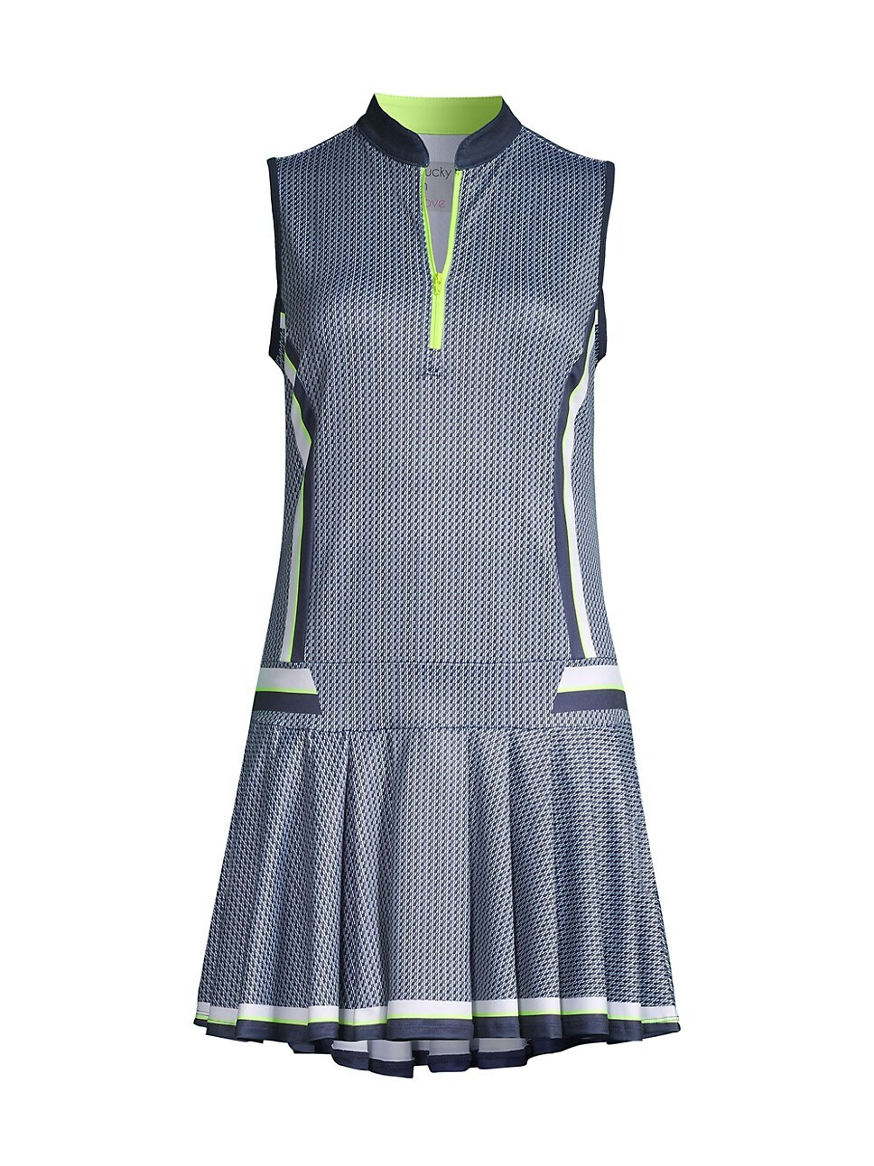 Core Fast Paced Printed Jersey Golf Dress | Saks Fifth Avenue