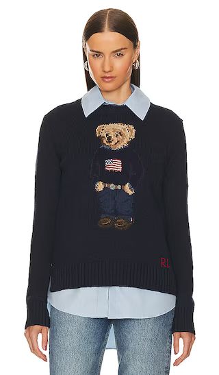 Bear Pullover in Navy Multi | Revolve Clothing (Global)