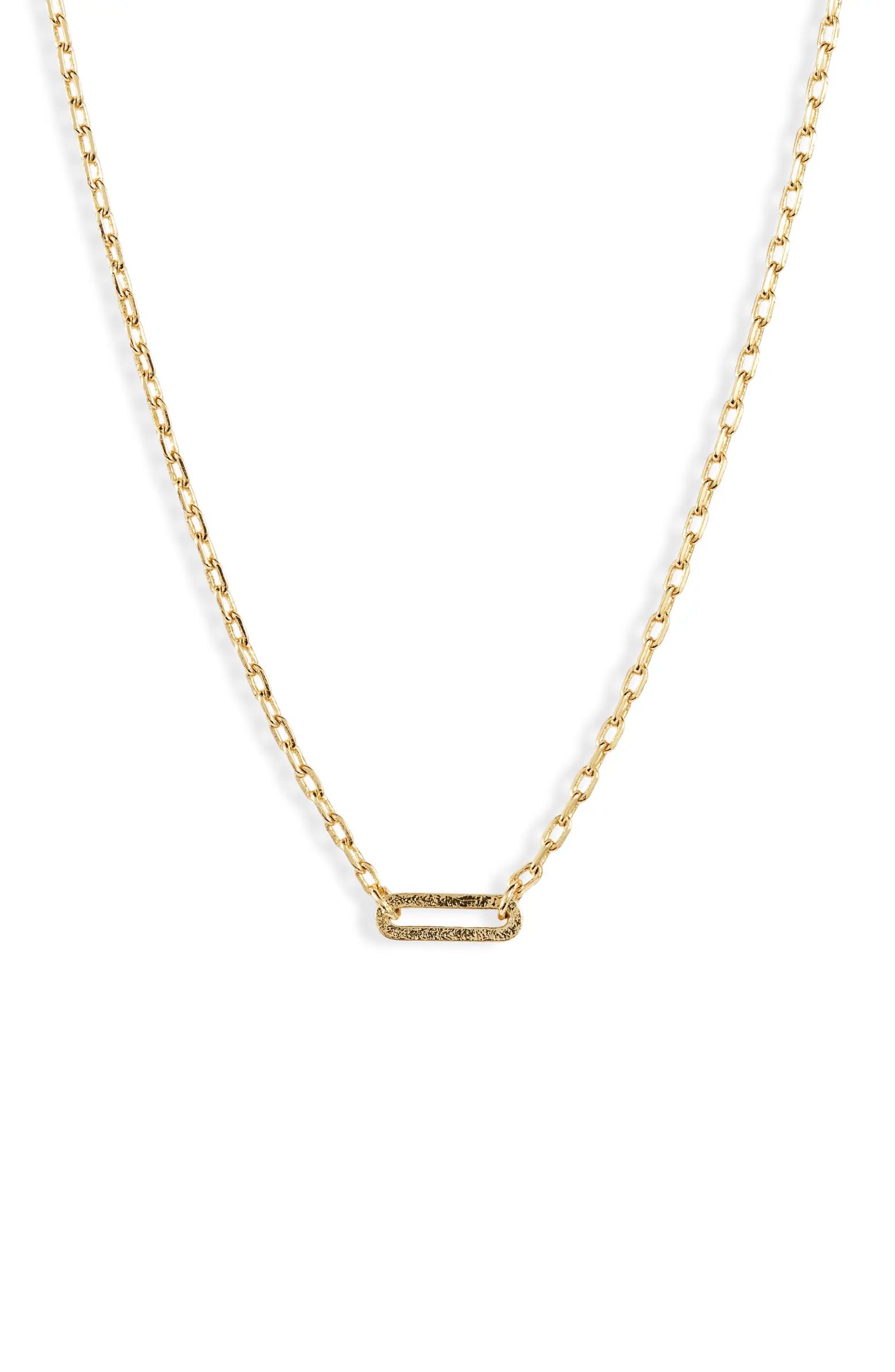 Parker Link Charm Necklace | Nordstrom