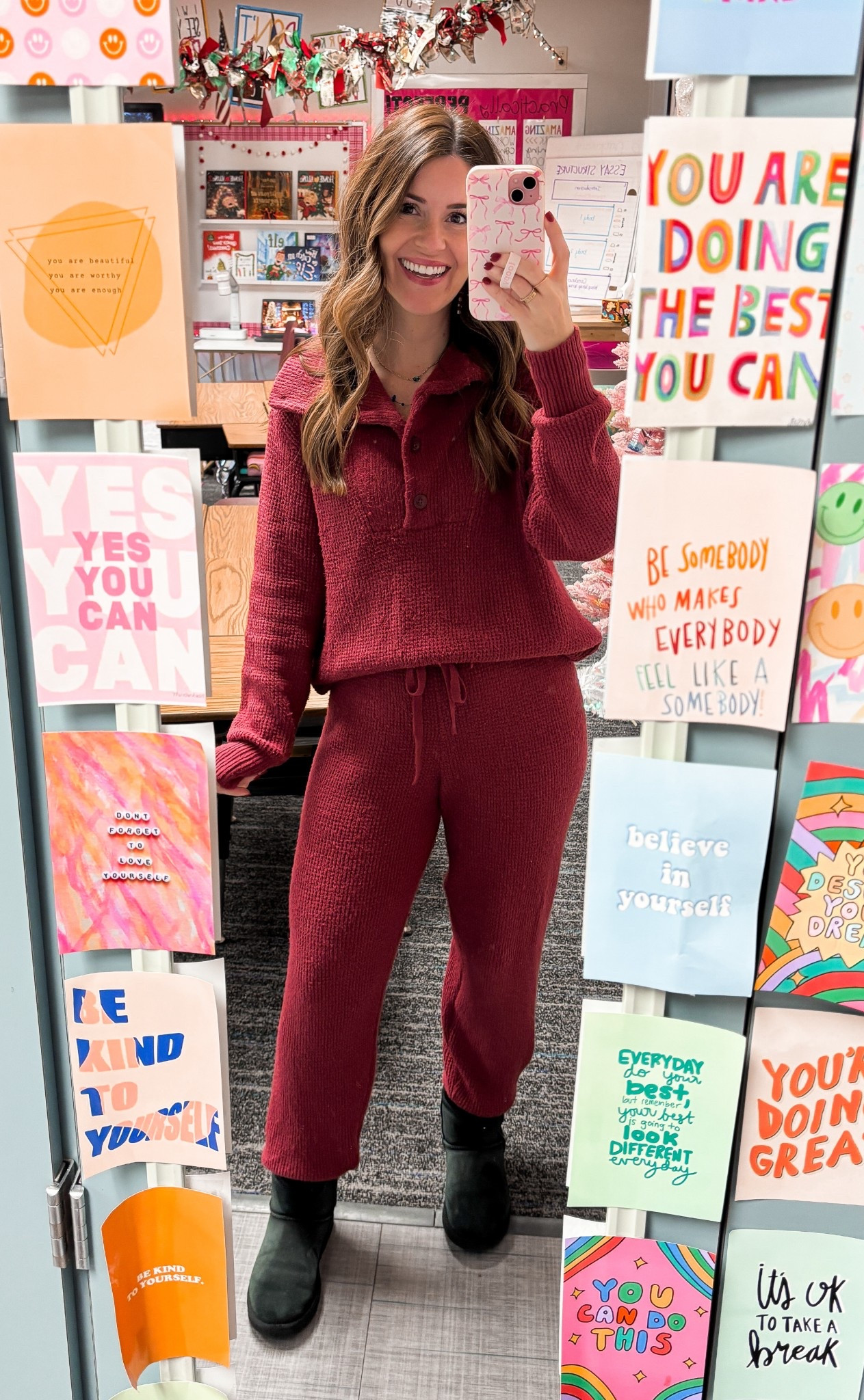 A cozy set is always a good choice! This set is from aerie last season, but I found some similar options!❤️ 

Cozy, comfort, matching set, sweater set, lounge, gift, holiday 

#LTKHoliday #LTKFindsUnder50 #LTKActive