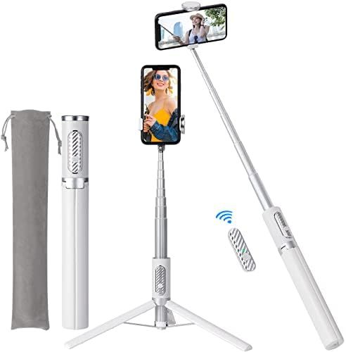 ULCLAYRUS 60" Aluminum Selfie Stick Tripod for iPhone and Android with Remote,Travel Tripod, Phon... | Amazon (US)