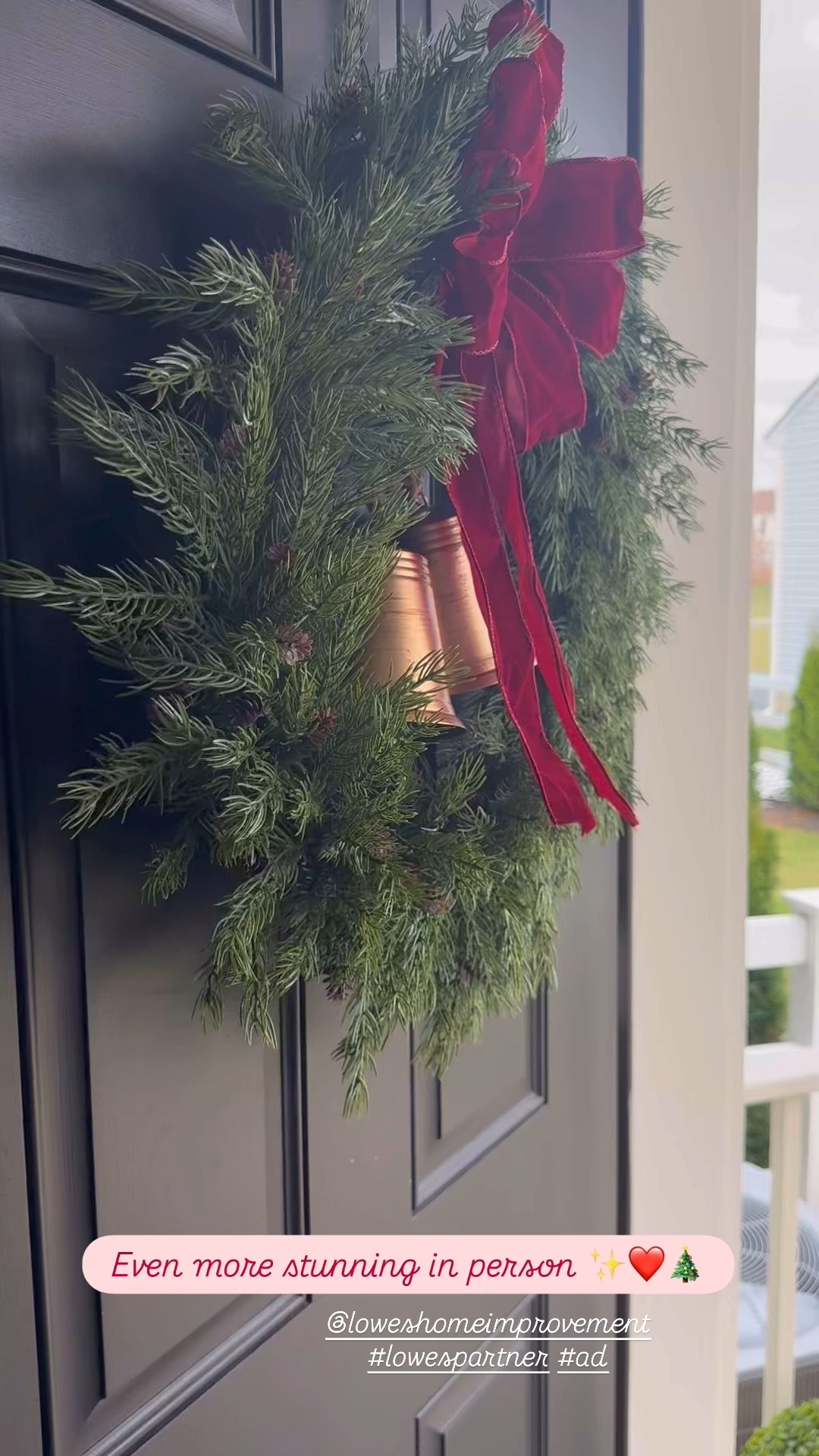 Stunning wreath from Lowe’s! ❤️🎄Ad

Found some many good holiday finds this year at Lowe’s! 

@loweshomeimprovememt #ad #lowespartner 

#LTKGiftGuide #LTKSeasonal #LTKHoliday