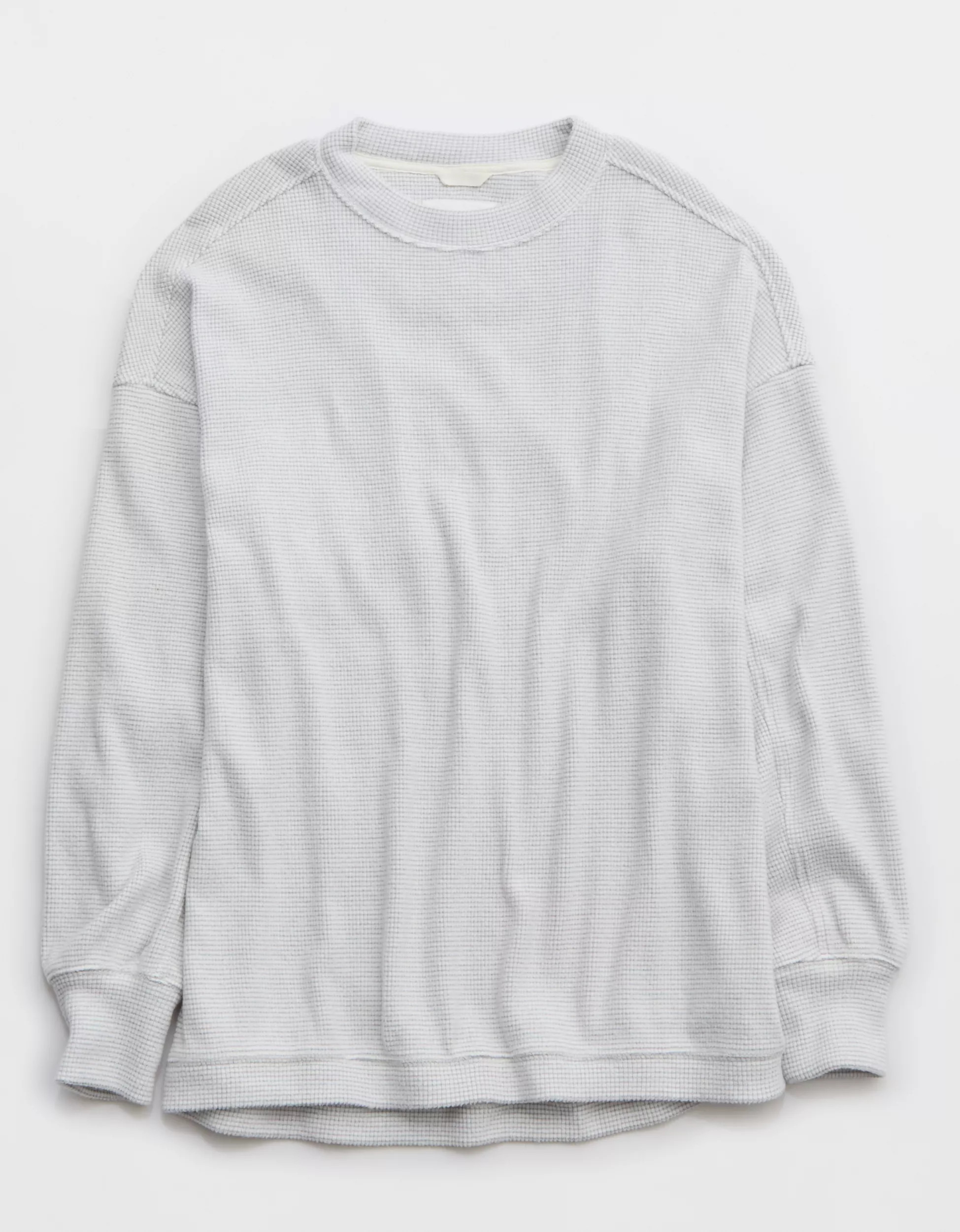 Aerie Getaway Waffle Sweatshirt | Aerie
