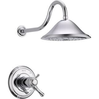 Cassidy TempAssure 17T Series 1-Handle Shower Faucet Trim Kit Only in Chrome (Valve Not Included) | The Home Depot