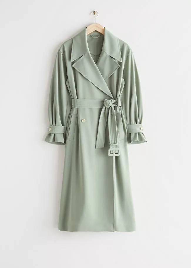 Relaxed hotsell trench coat