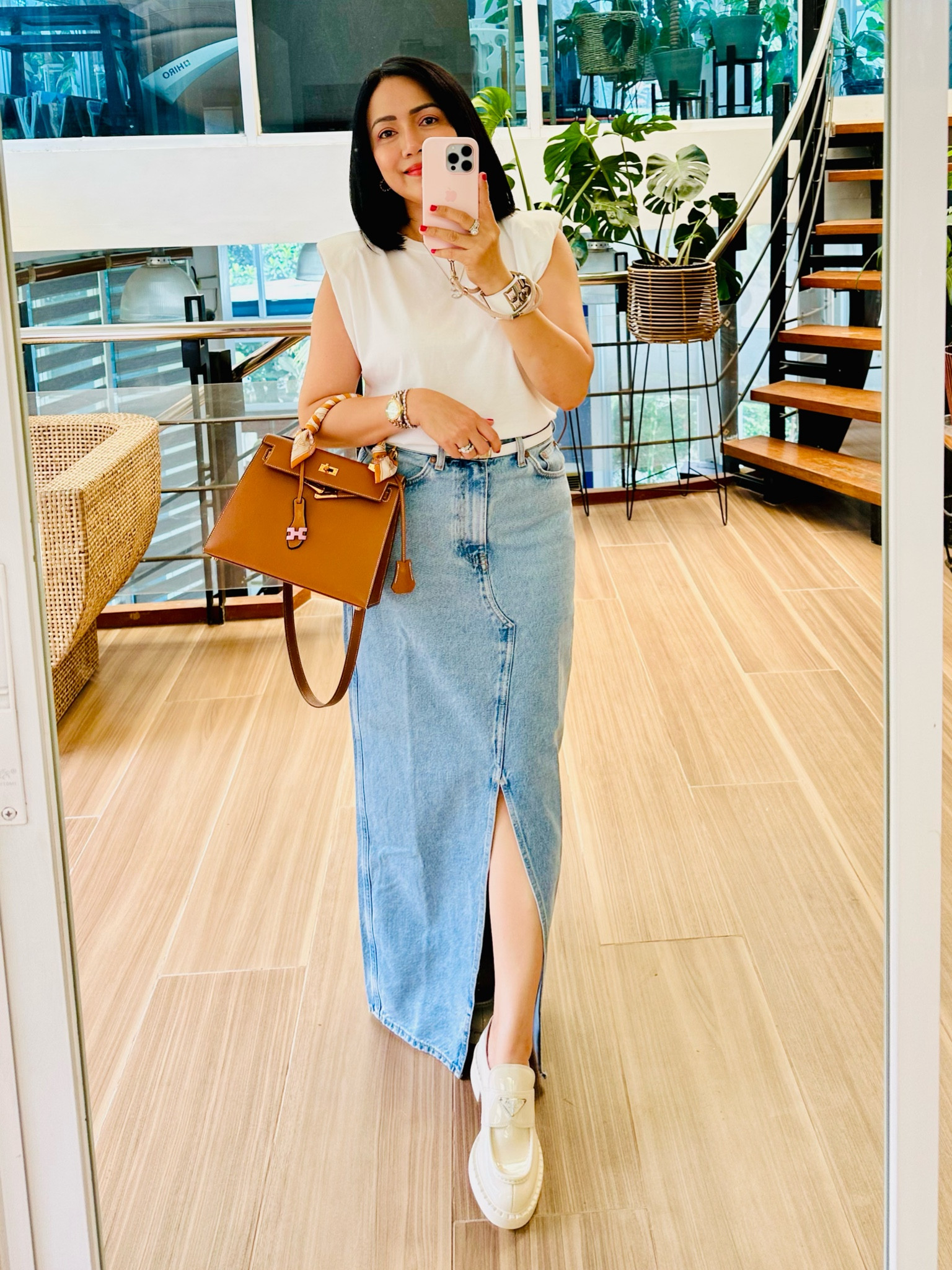 The denim skirt trend #ootd #fashiontrend #summerfashion

#LTKworkwear #LTKSeasonal #LTKstyletip