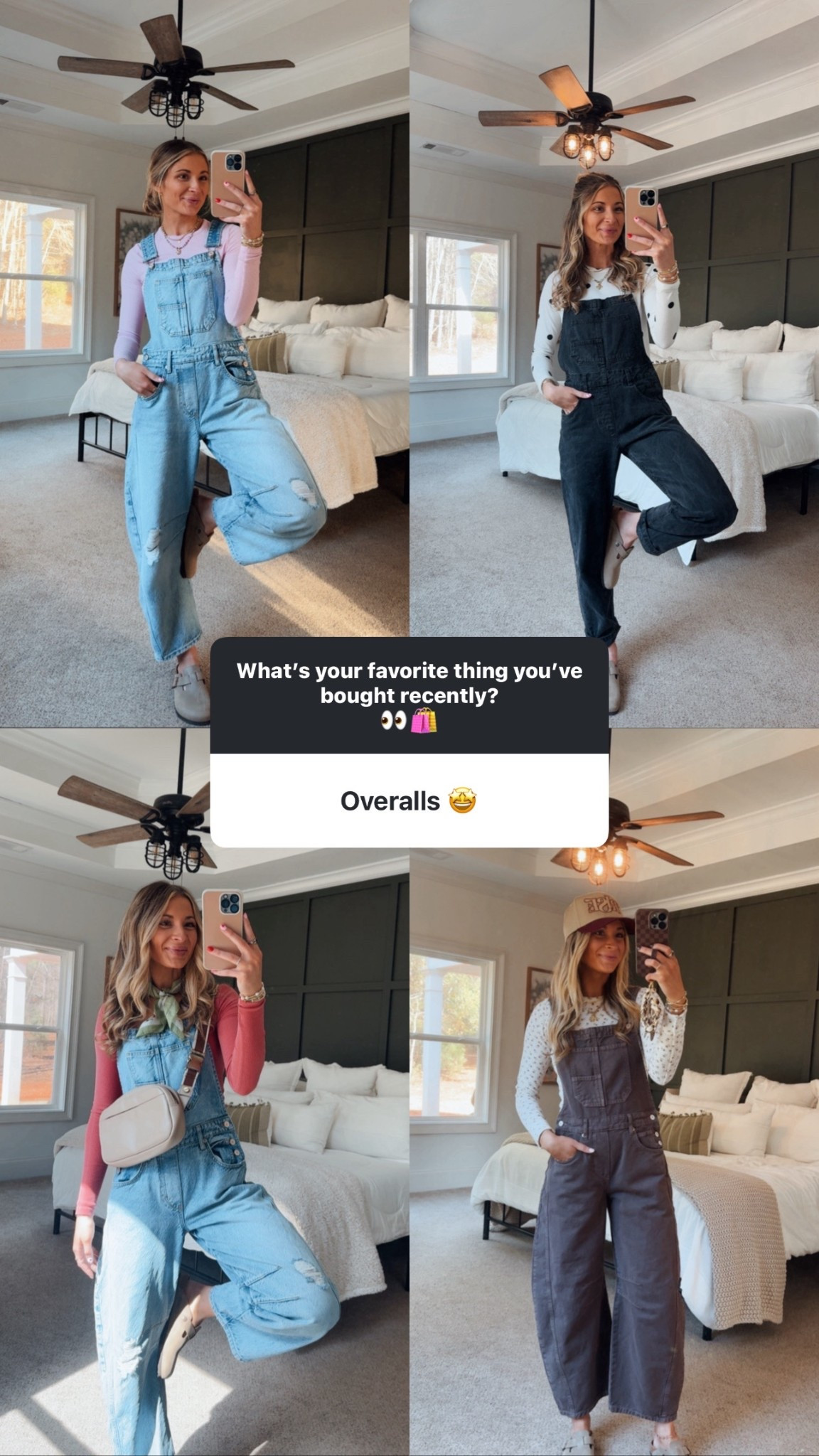 I loveee me some overalls!!! 

#LTKSeasonal #LTKU #LTKootd