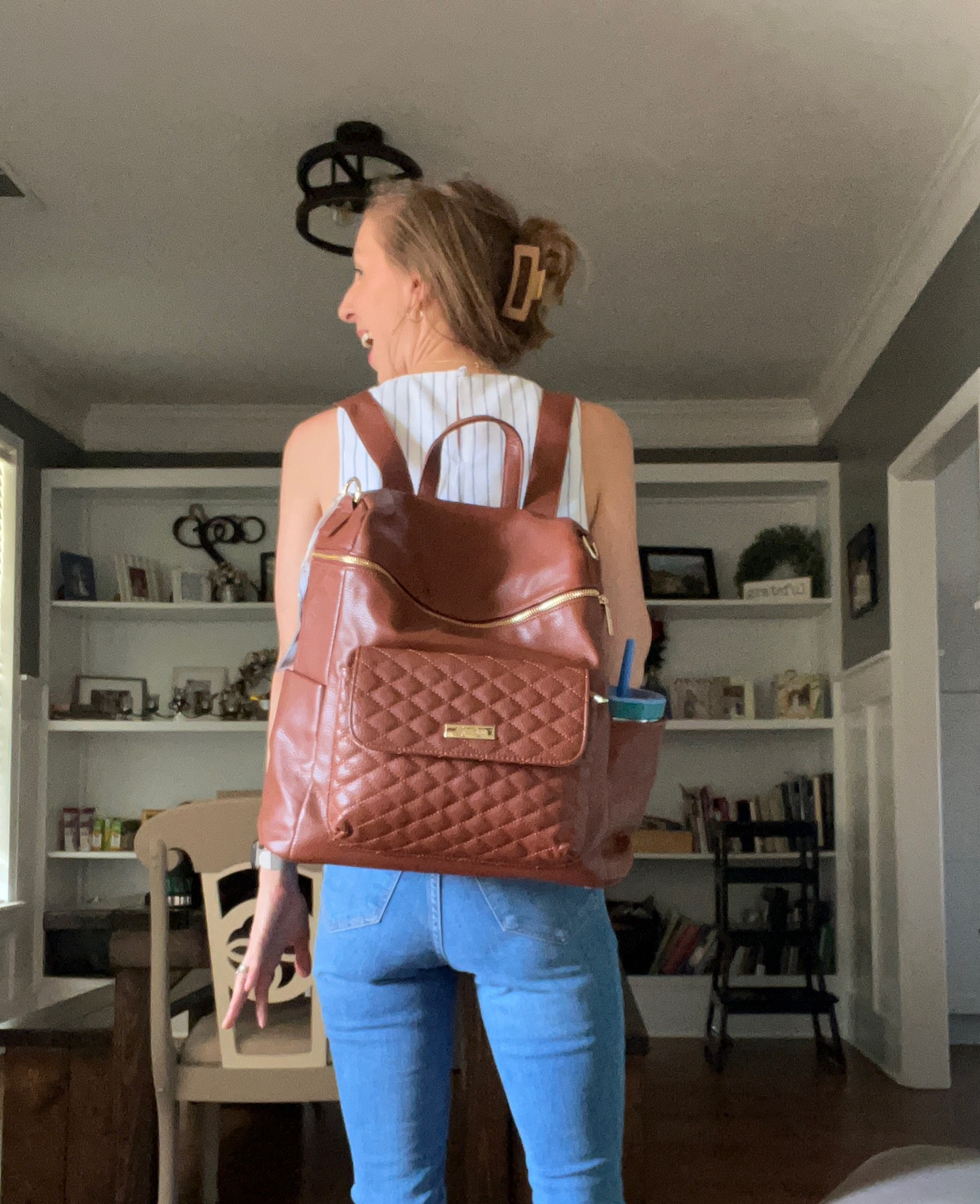 Literally obsessed with my new diaper bag for Hayes. So stylish and I feel like I got a mom upgrade ❤️✅

#LTKKids #LTKItBag #LTKBaby