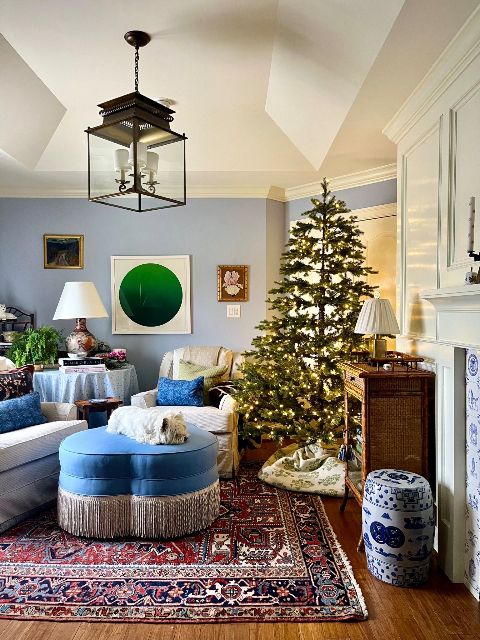 The perfect shaped tree with wide branches great for hanging ornaments and hardly any fluffing needed. Straight out of the box, each piece clicks together for set up ease. Lighted 7.5 ft on sale now for $599. 

#LTKHome #LTKSeasonal #LTKHoliday