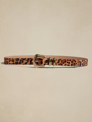 Angolo Haircalf Leather Belt | Banana Republic (US)