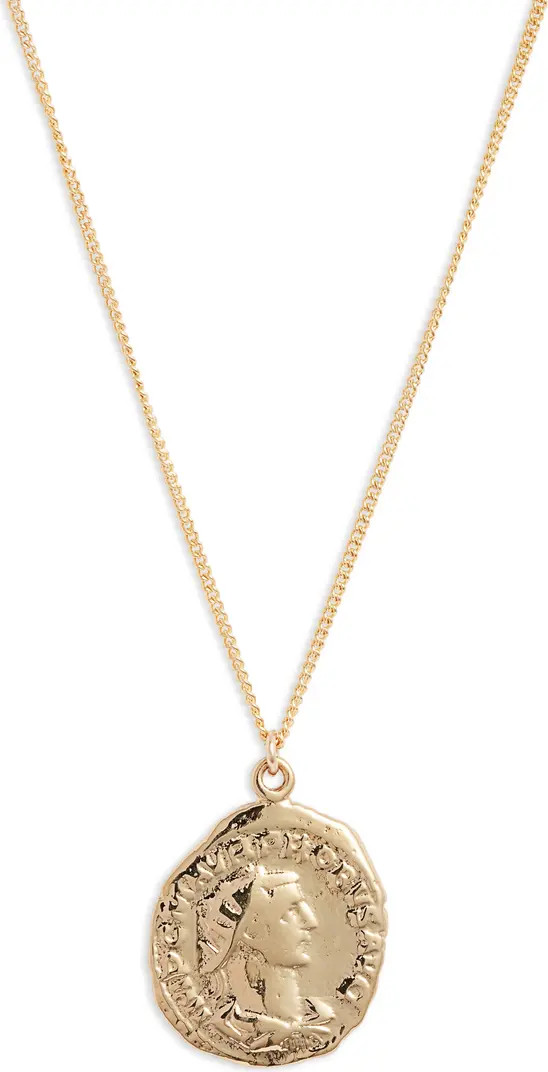 Set & Stones Celine Coin Necklace | Nordstrom | Nordstrom