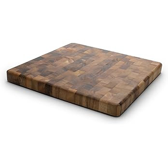 Ironwood Gourmet 28218 Square Charleston End Grain Chef's Board , Acacia Wood 14" Square | Amazon (US)