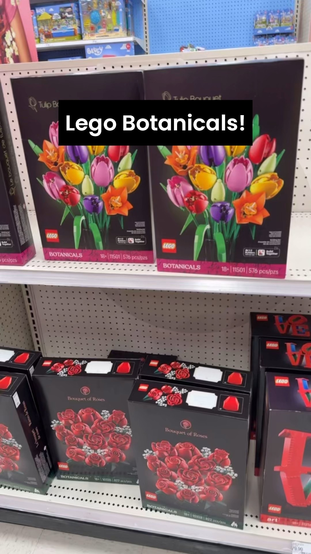 LEGOS…great gift for that special someone! 🌹🌷🌺