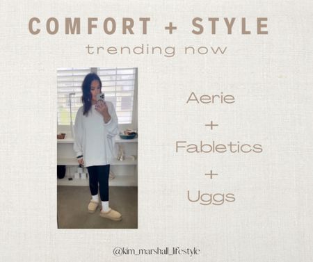 AERIE | FABLETICS | UGGS | SALE

I literally live in this outfit. It is so soft. So comfortable. So on trend. 

#LTKsalealert #LTKstyletip #LTKfindsunder50