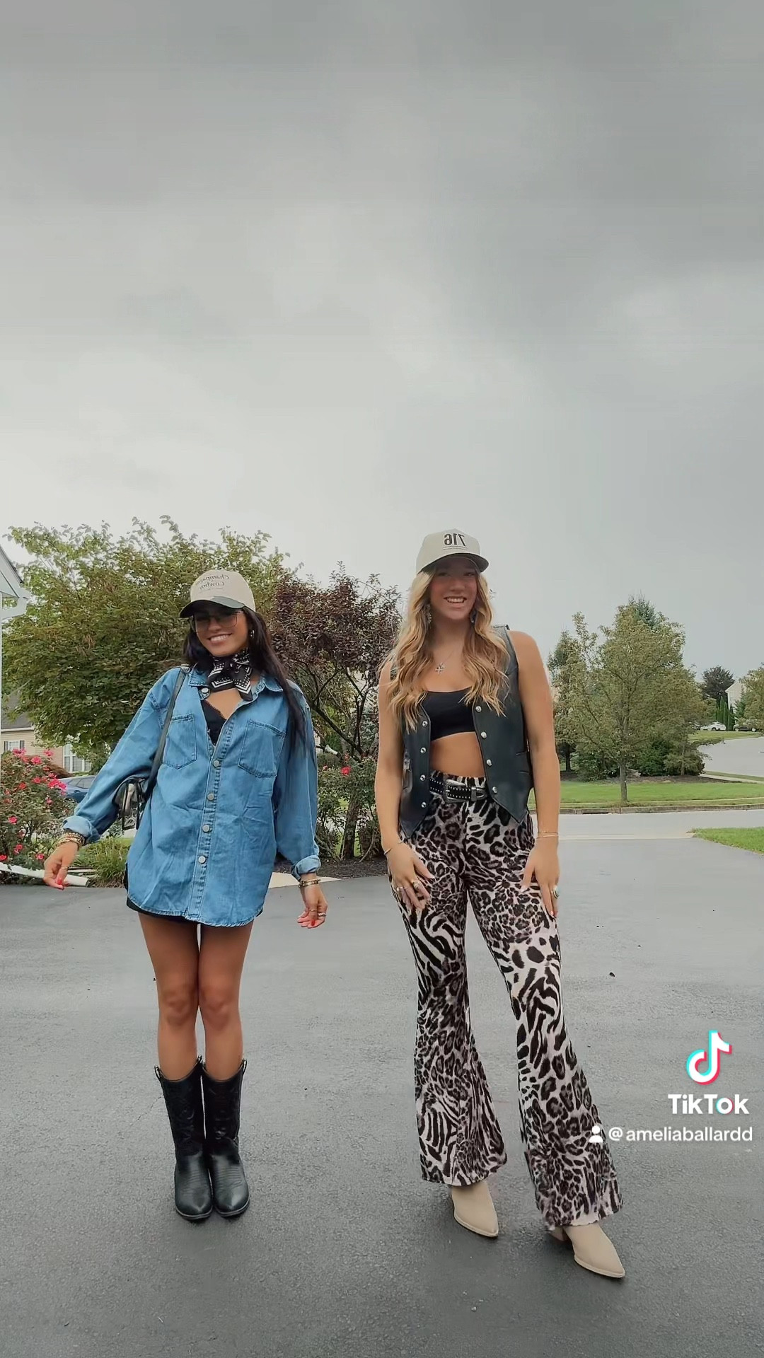 Outfits for Koe Wetzel & Treaty Oak concert! My leather vest is thrifted and our hats are from my shop on Instagram @shop716luckygirls 

#LTKStyleTip #LTKSeasonal #LTKFindsUnder50