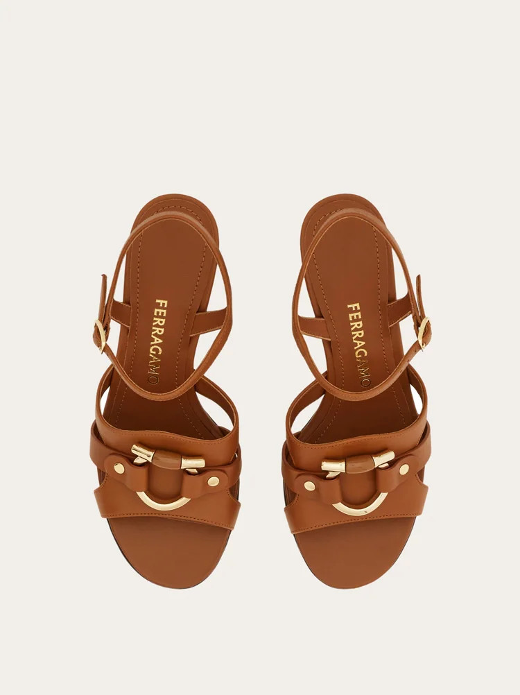 Gancini ornament sandal - Women | Ferragamo | Ferragamo