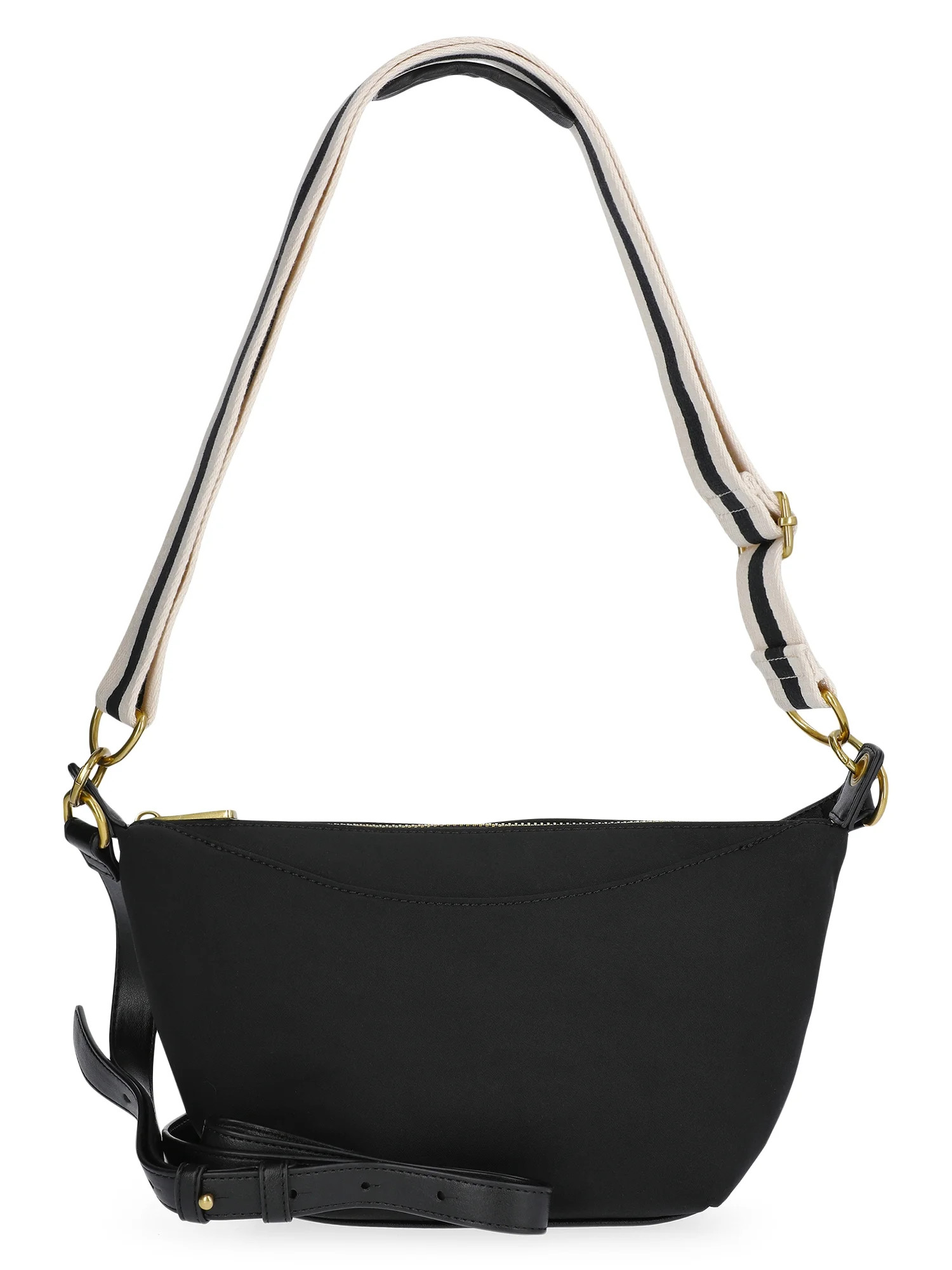 Free Assembly Women's Crossbody Handbag, Black | Walmart (US)