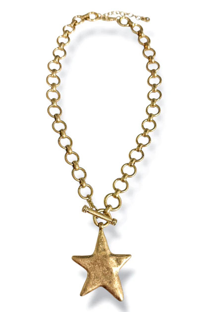 Star of the South Gold Star Statement Necklace | The Willow Tree