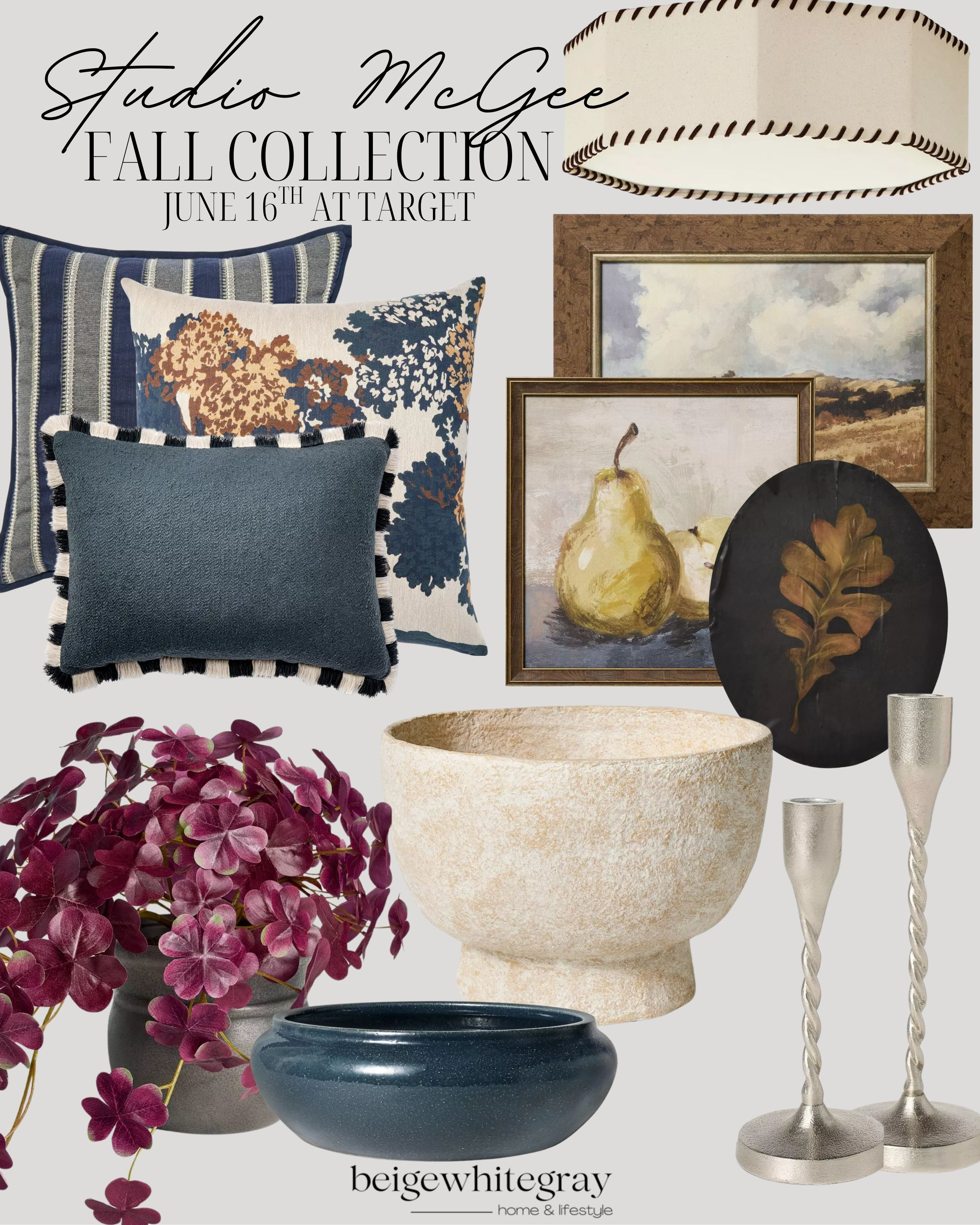 Studio McGee Fall Collection at Target! Available June 16th!
Target Home / Studio McGee Fall / Studio McGee Furniture / Studio McGee Decor / Brass Pumpkins / Earth Tones / Vintage Framed Art / Cozy Throw Blankets / Textured Throw Pillows / Faux Fall Foliage / Amber Glass Vases / Rattan Baskets / Woven Pumpkins / Terracotta Planters / Moody Decor / Fluted Candle Holders / Dried Floral Arrangements / Pumpkin-Scented Candles / Linen Tablecloths / Moody Fall Wreaths / Neutral Doormats / Ceramic Mugs / Velvet Accents / Wooden Bead Garlands / Layered Area Rugs / Soft Knit Poufs / Autumn-Inspired Wall Art / Gold Lanterns / Rustic Wooden Trays / Boucle Furniture / Modern Organic Home / Neutral Home Decor / Fall Home /  

 

#LTKSeasonal #LTKHome #LTKStyleTip
