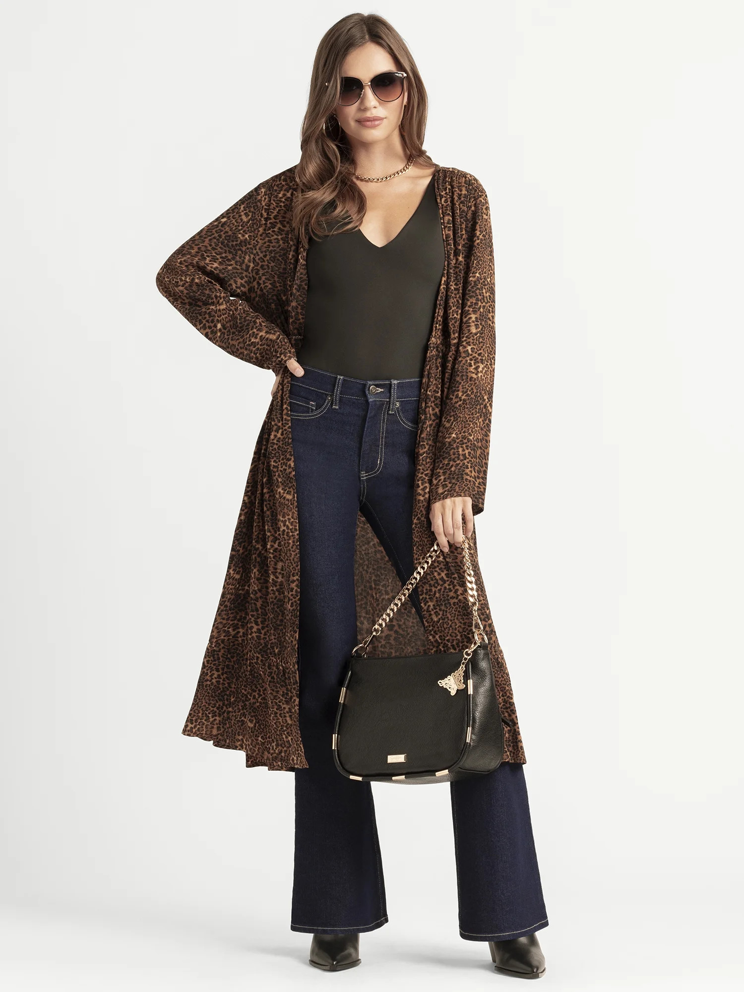 Jessica Simpson Women's Hardin Kimono, Sizes S-XL - Walmart.com | Walmart (US)