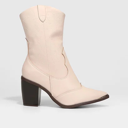 Bota Western Cano Médio Vizzano Feminina - Feminino | Netshoes (BR)