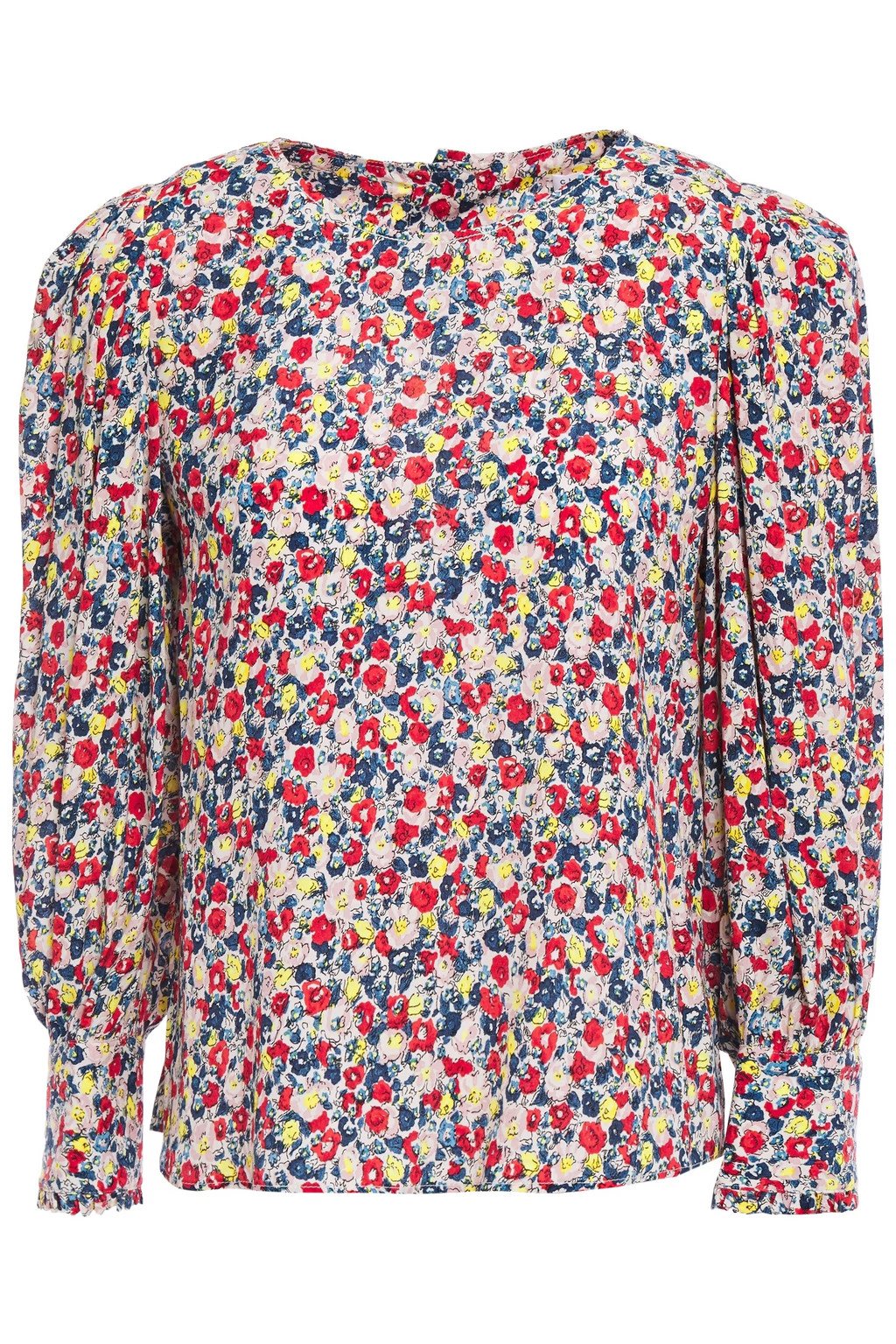 CLAUDIE PIERLOTPrinted crepe blouse | The Outnet (UK and Europe)