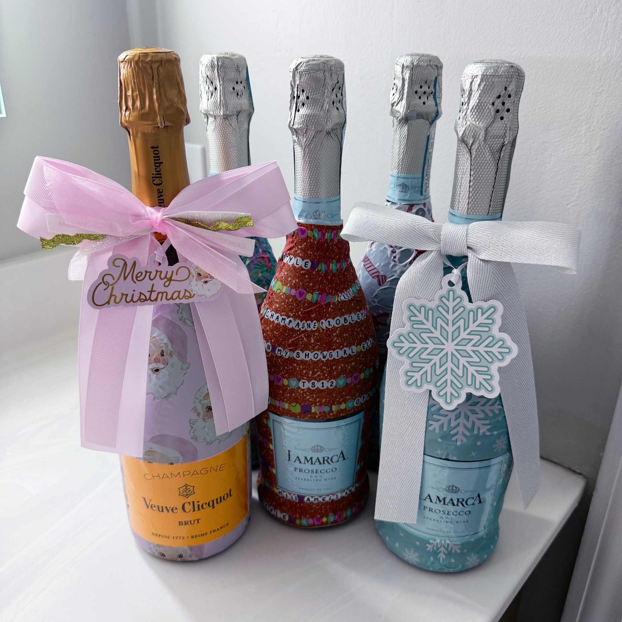 Cutie pie champagne bottle wraps make such a good gift 🎁 Got mine on their Beau Bottles website for more options!

#LTKGiftGuide #LTKHoliday #LTKFindsUnder50
