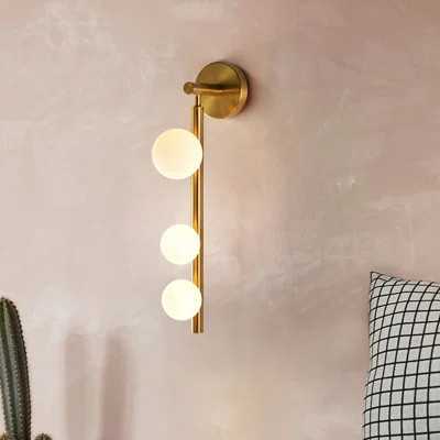 Mord 3 - Light Gold Armed Sconce | Wayfair North America