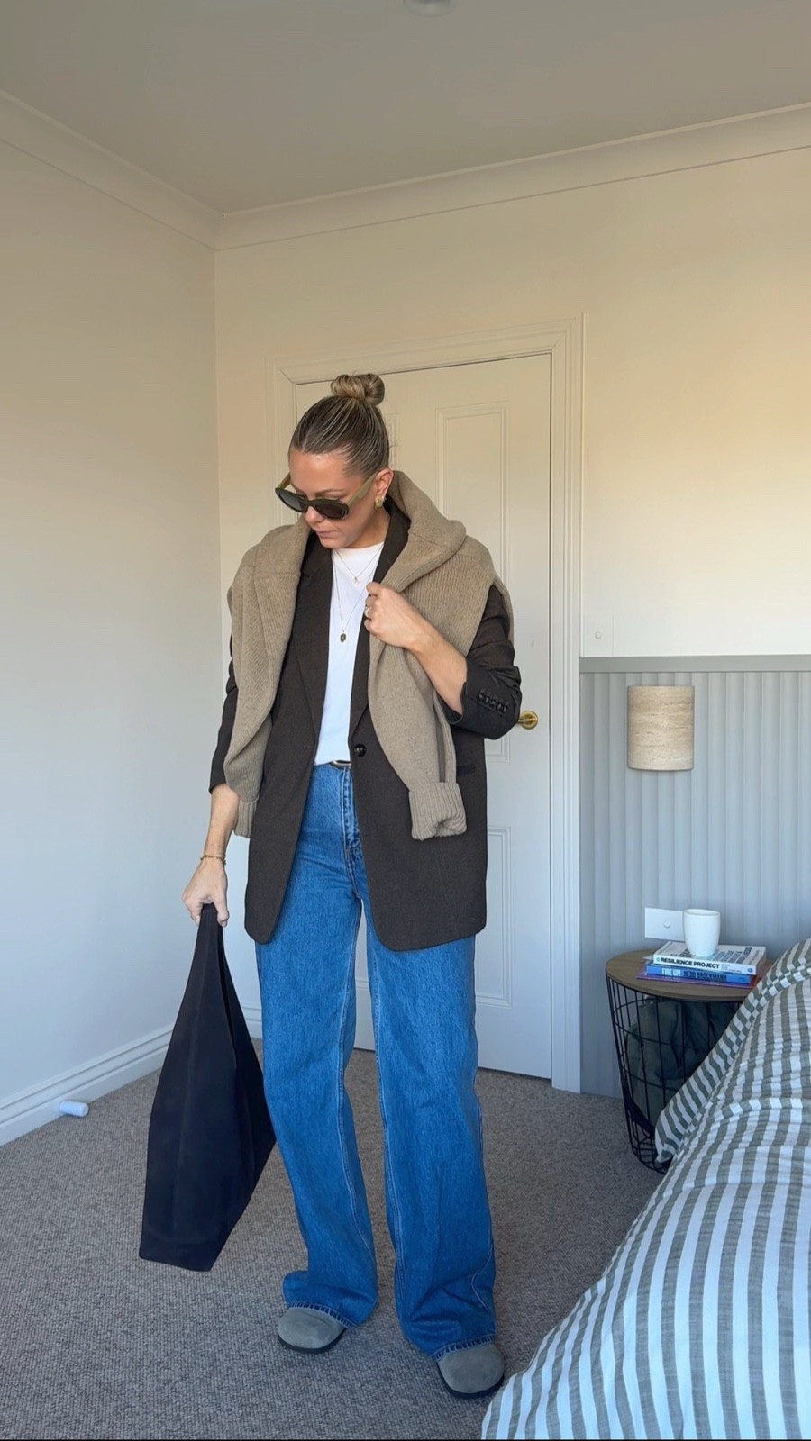 Birks in spring for work or weekends? Here’s how it’s done. I’m in an 11 in the jeans, medium in the tee, and a medium in the blazer.

#LTKstyletip #LTKspring #LTKaustralia