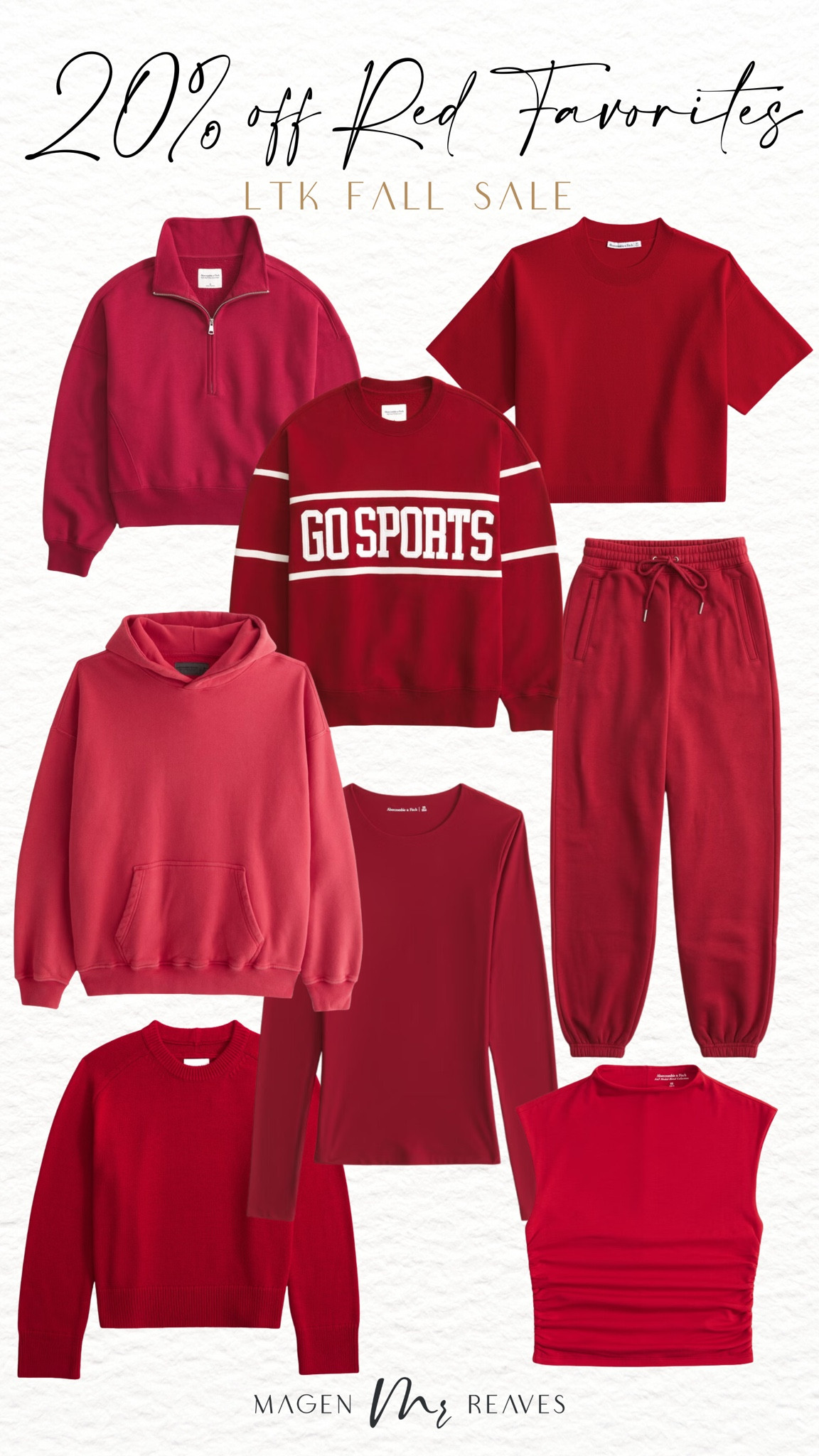 LTK Fall - Red - Sweats 

#LTKStyleTip #LTKSeasonal #LTKFallSale