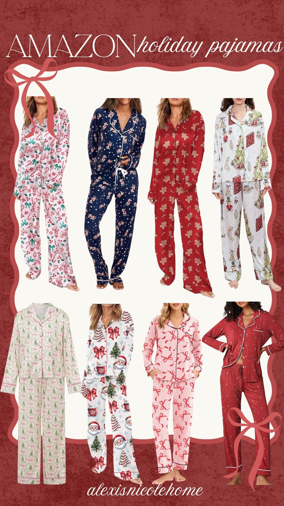 Okay but give me all the Christmas pajamas please 😍 these all get here before Christmas! 🎄✨

#LTKSeasonal #LTKHoliday #LTKFindsUnder50