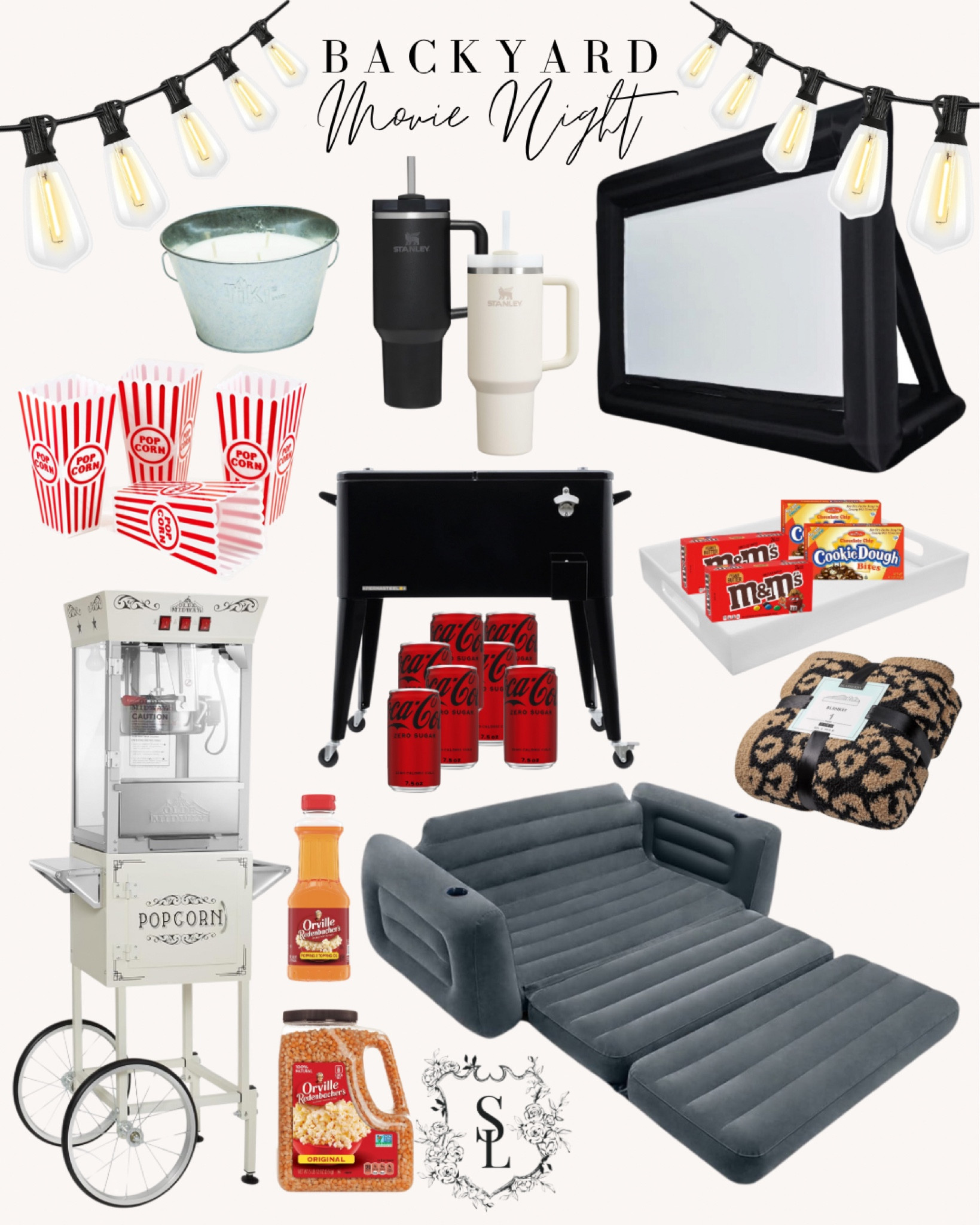 Everything you need for an outdoor movie night all from Amazon! Perfect for a date night or family night!


date night | valentines day | family | activities for kids | patio | backyard | weekend activities | movie theater | kids birthday party | blanket | popcorn machine | outdoor

#LTKparties #LTKSeasonal #LTKhome