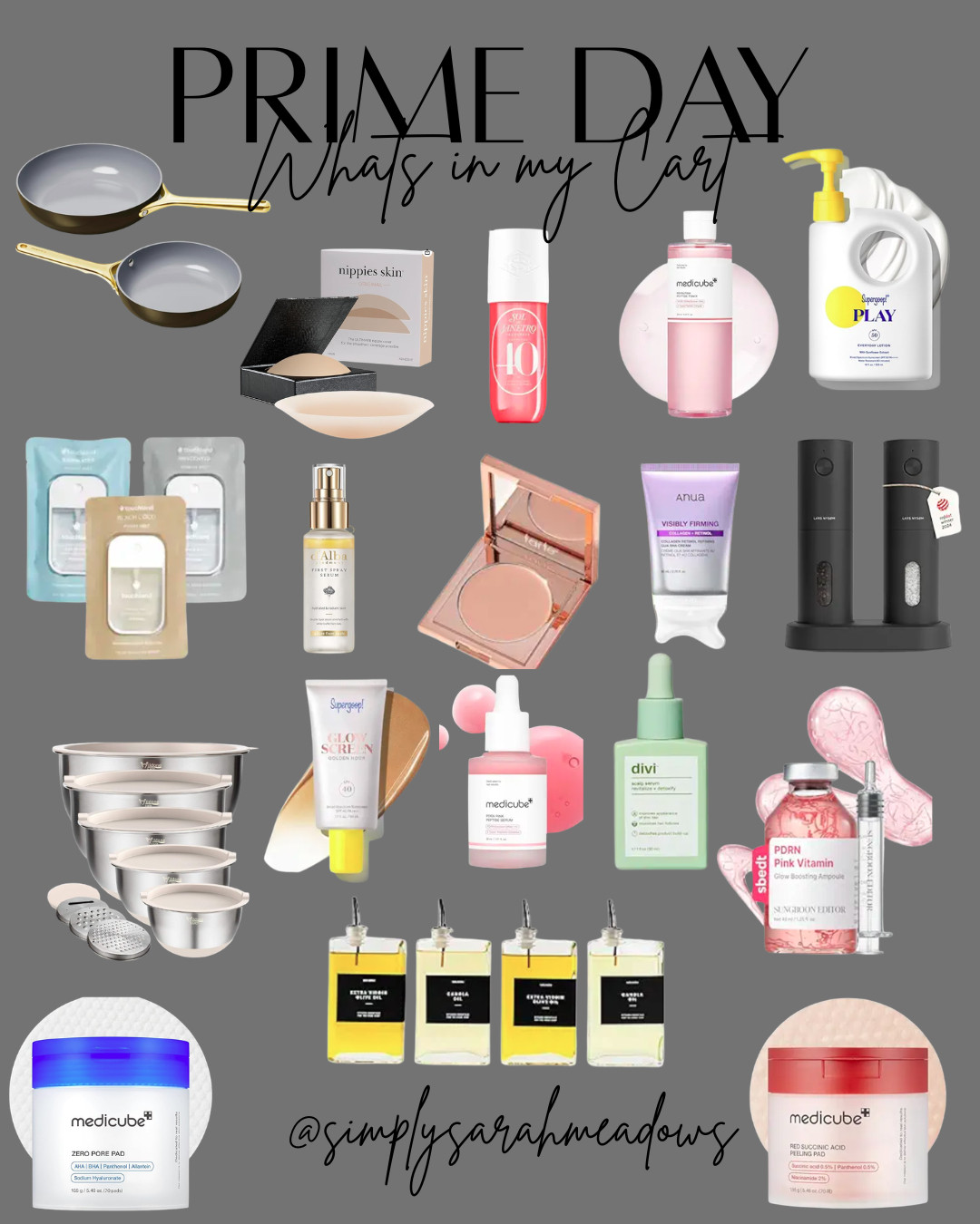 Discover my top picks for Amazon's Prime Day sale! From skincare to kitchen essentials, find all the items you need to upgrade your life. Shop them now @simplysarahmeadows #PrimeDay #AmazonFinds #SaleDeals #LTKSaleAlert #MyCart #LTKBeauty #LTKHome 

 
