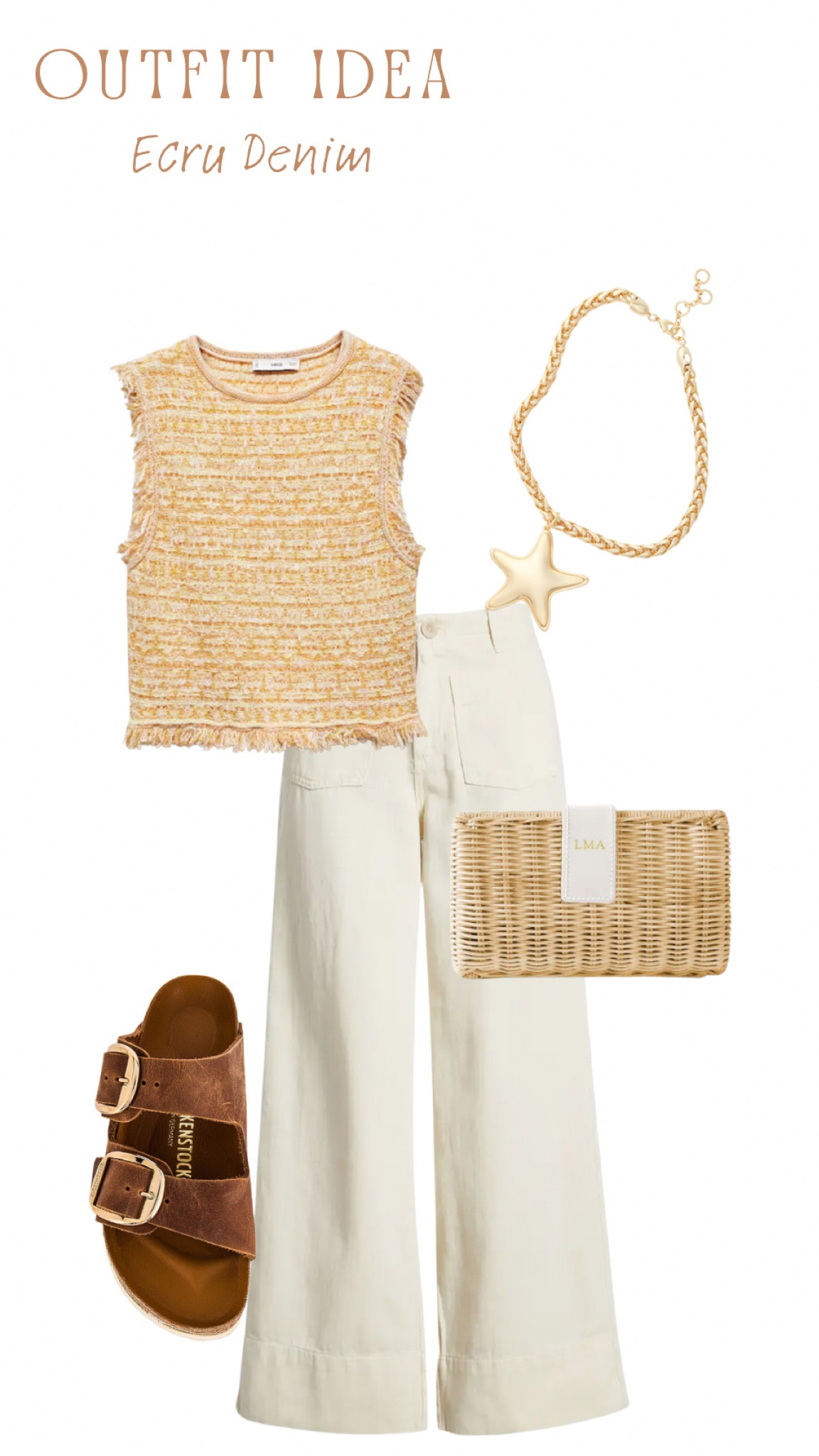 Ecru Denim Outfit Idea

#LTKfindsunder100 #LTKstyletip #LTKSeasonal