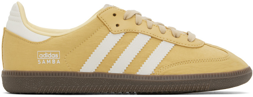 adidas Originals Yellow Samba OG Sneakers | SSENSE