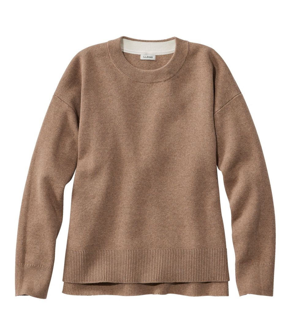 Women's Wicked Soft Cotton/Cashmere Crewneck Sweater | L.L. Bean