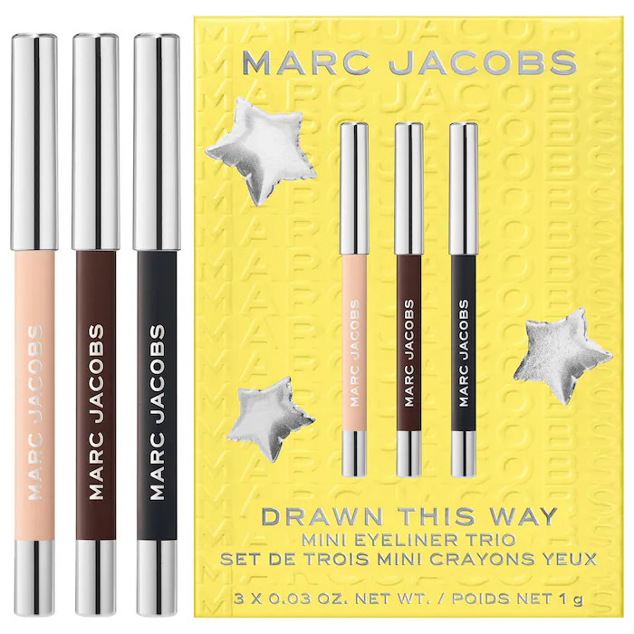 Marc Jacobs Beauty Mini Drawn This Way Longwear Eyeliner Trio Gift Set | Sephora (US)