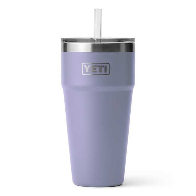 YETI Rambler 26 oz Stackable Cup with Straw Lid | Academy Sports + Outdoors