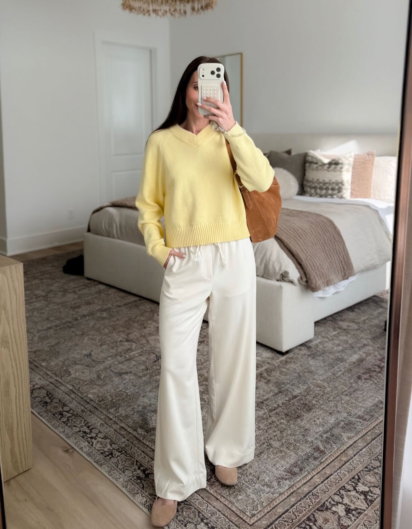 Yellow butter sweater and relaxed pants, spring trends 2026, target fashion finds, spring style, annabrstyle

#LTKootd #LTKFindsUnder50 #LTKSeasonal