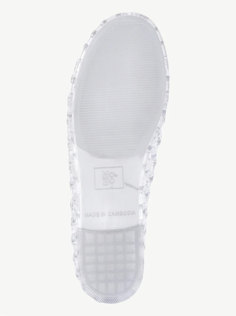No Boundaries Caged Jelly Sandals, Women's | Walmart (US)