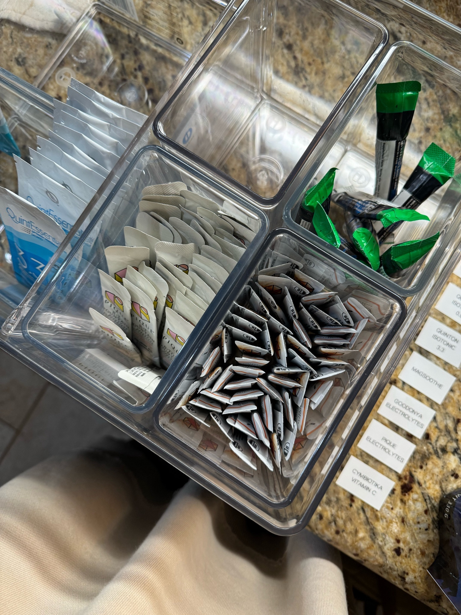 Keep minerals and electrolytes easily accessible and organized for optimal hydration!

#LTKfitness #LTKhome #LTKtravel