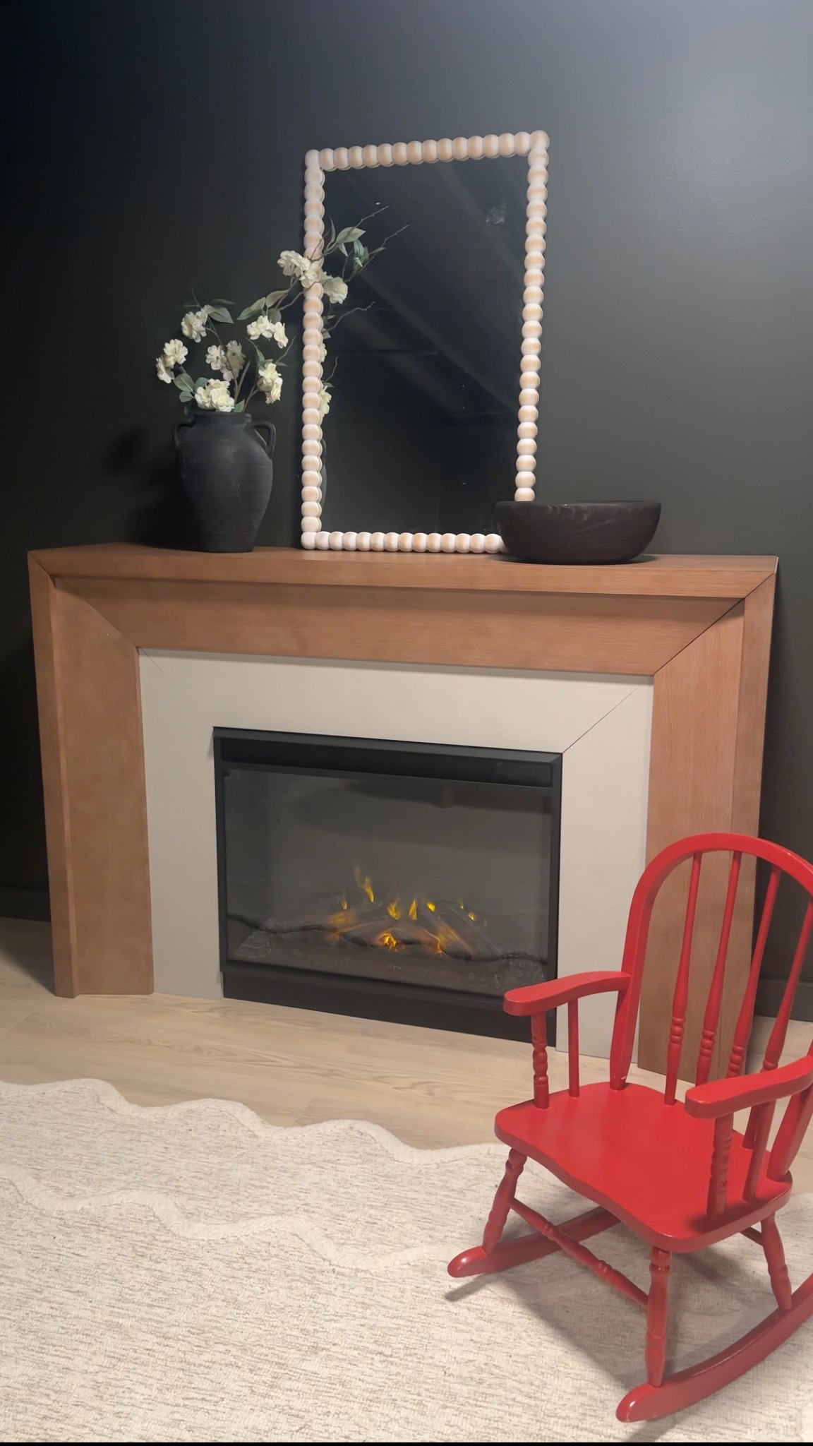 The next step in warming up our basement is here!! Even though we finished our basement, it was still very much giving basement vibes, but this fireplace has cozied it right up!! I just used some decor I wasn’t utilizing elsewhere, but I’m so excited to use this and fully decorate it!

#LTKHome