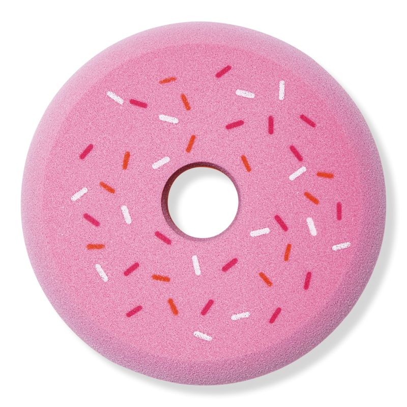 e.l.f. Cosmetics E.L.F. x DUNKIN' Strawberry Frosted with Sprinkles Face Sponge | Ulta Beauty | Ulta