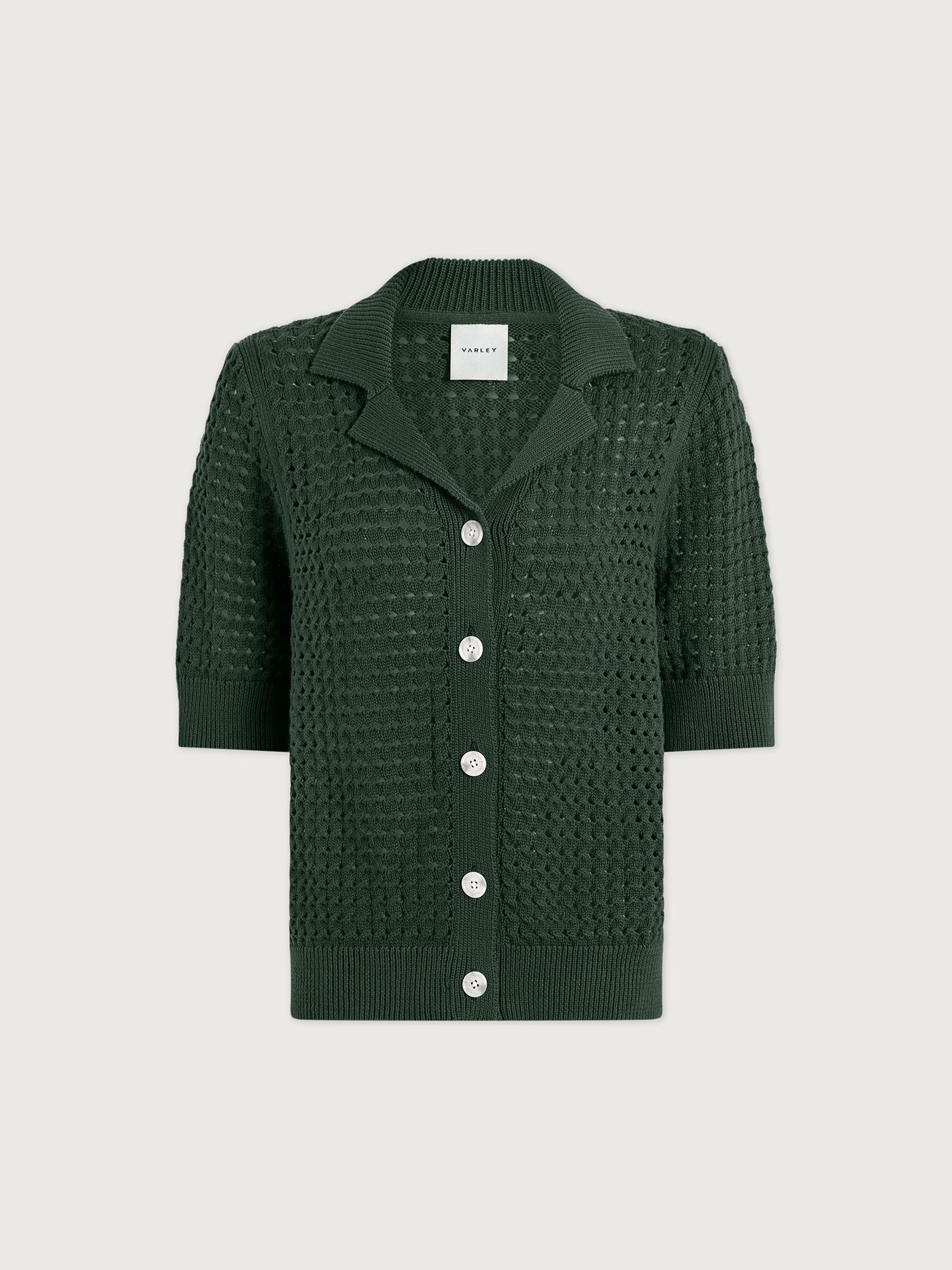 Ellie Knit Shirt | Varley UK | Varley UK | Varley UK