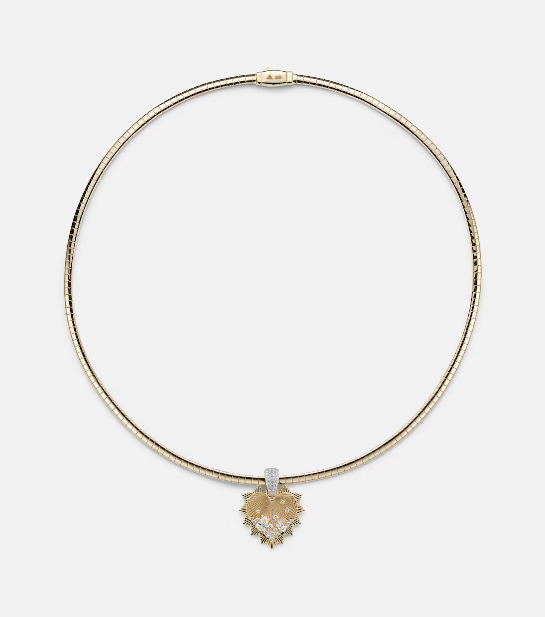 Love 18kt gold necklace with diamonds | Mytheresa (US/CA)