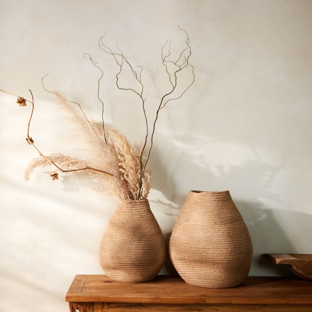 Medium Woven Jute Vase | Terrain