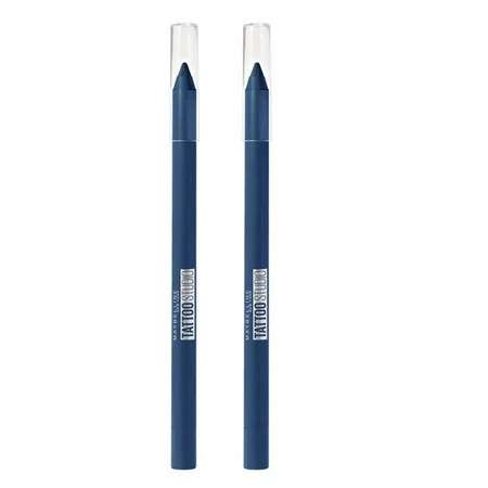 (2 Pack) Maybelline TattooStudio Waterproof, Long Wearing, Eyeliner Pencil, Deep Teal | Walmart (US)