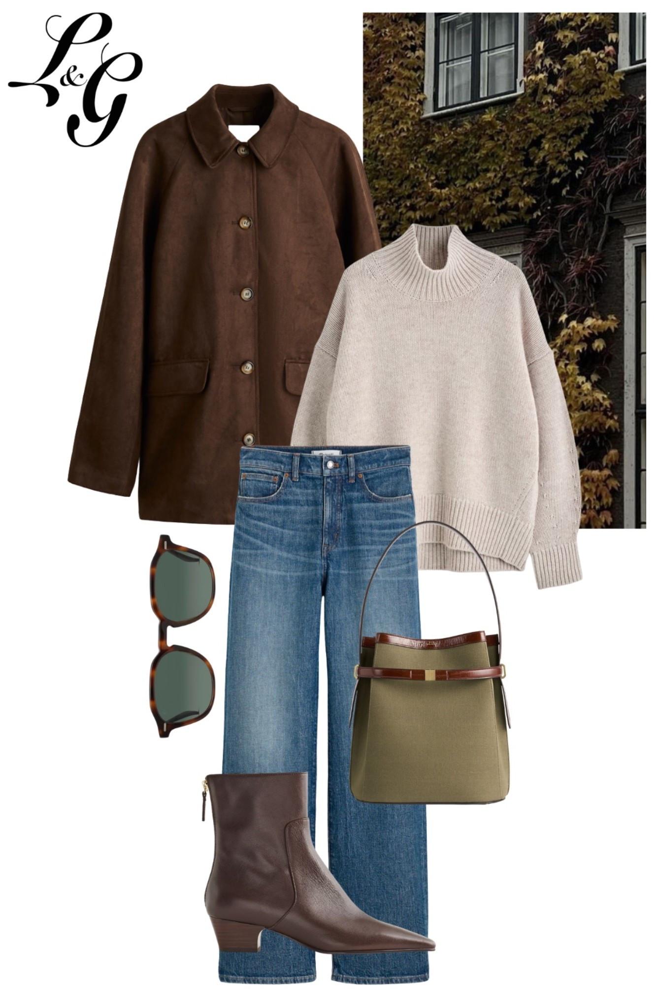 Suede jacket, cozy sweater, boots, fall tote bag



#LTKSaleAlert #LTKStyleTip #LTKFindsUnder50